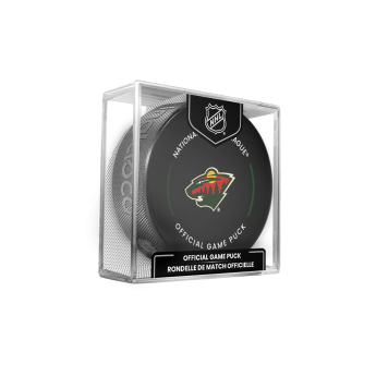 Minnesota Wild puc Official Game Puck 2022-2023