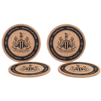 Newcastle United set suport oale 4pk Coaster Set