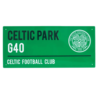 FC Celtic semn pe perete Colour Street