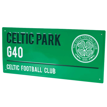 FC Celtic semn pe perete Colour Street