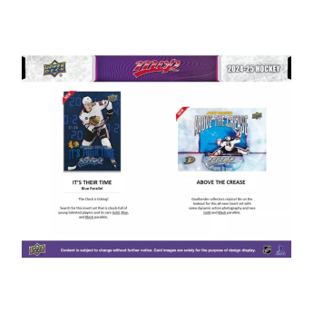 NHL cutii Cărți de hochei NHL 2024-25  Upper Deck MVP Hockey Hobby Box