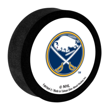 Buffalo Sabres puc din spumă White Sher-Wood