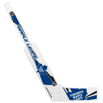 Toronto Maple Leafs mini crosă de hochei din plastic Sher-wood goalie