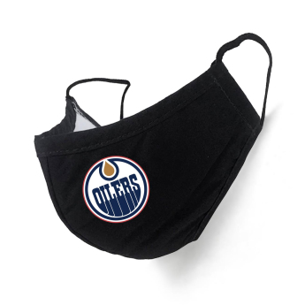 Edmonton Oilers mască black