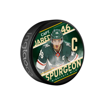 Minnesota Wild puc Jared Spurgeon Captain Collection