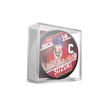 Montreal Canadiens puc Nick Suzuki Captain Collection