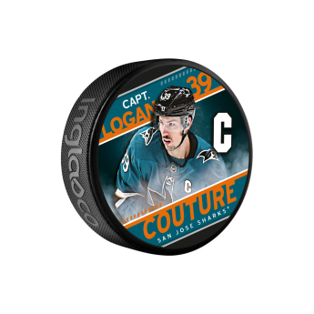 San Jose Sharks puc Logan Couture Captain Collection