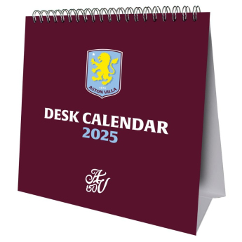 Aston Villa calendar de birou 2025