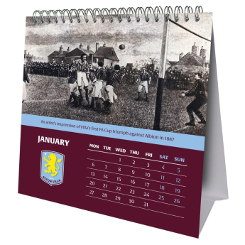 Aston Villa calendar de birou 2025