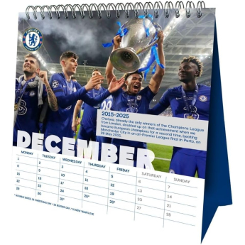 FC Chelsea calendar de birou 2025