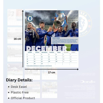 FC Chelsea calendar de birou 2025