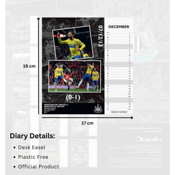 Newcastle United calendar de birou 2025