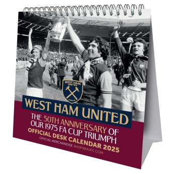 West Ham United calendar de birou 2025