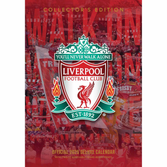 FC Liverpool calendar Deluxe 2025