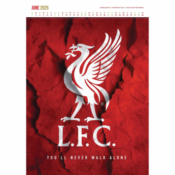 FC Liverpool calendar Deluxe 2025