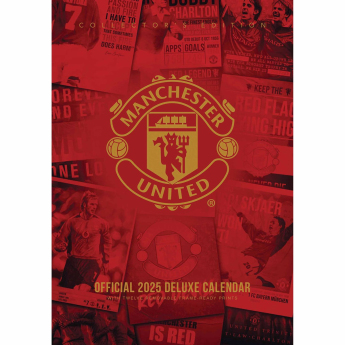 Manchester United calendar Deluxe 2025