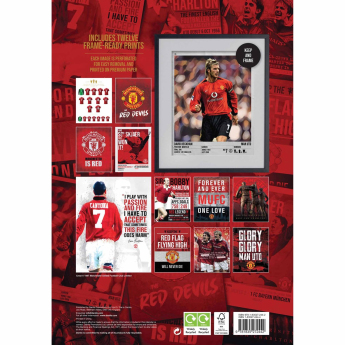 Manchester United calendar Deluxe 2025