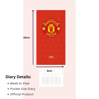 Manchester United jurnal Slim 2025