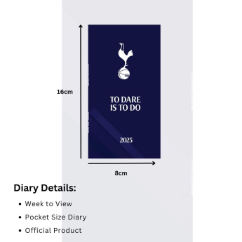 Tottenham Hotspur jurnal Slim 2025