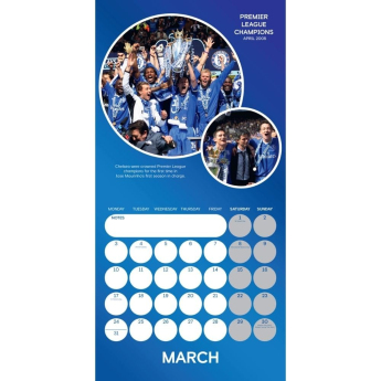 FC Chelsea calendar Legends Square 2025