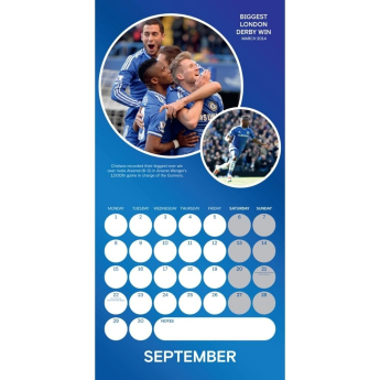 FC Chelsea calendar Legends Square 2025