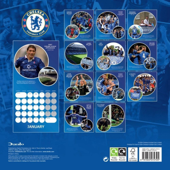 FC Chelsea calendar Legends Square 2025