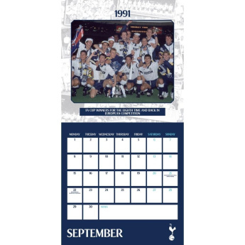 Tottenham Hotspur calendar Legends Square 2025