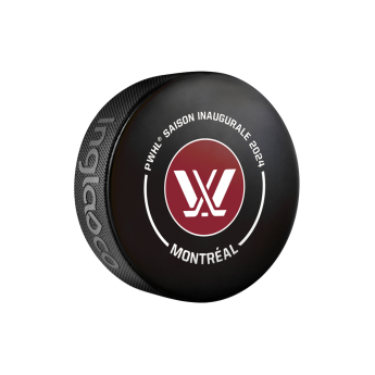 Montreal Canadiens puc 2024 Inaugural Season Official Game Hockey Puck