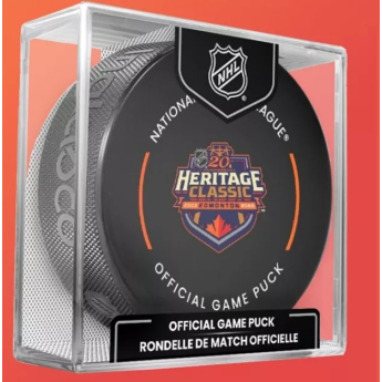 Edmonton Oilers puc Heritage Classic 2023 Edmonton Official Game Puck