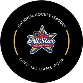 Toronto Maple Leafs puc 2024 All-Star Toronto Officially Licensed Game Puck Design