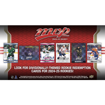 NHL cutii Cărți de hochei NHL 2024-25 Upper Deck MVP Hockey Retail Box