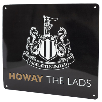 Newcastle United semn pe perete Tunnel