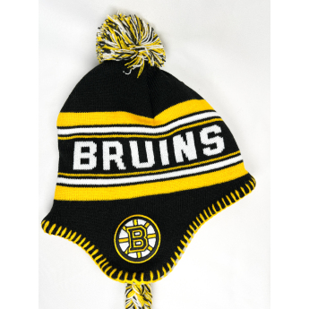 Boston Bruins căciula de iarnă pentru copii Patchwork Cuffed Knit