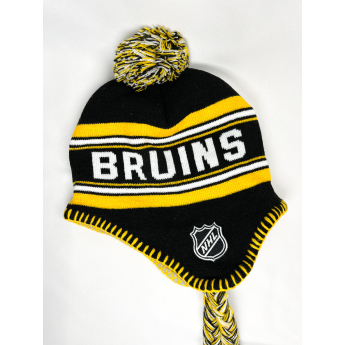 Boston Bruins căciula de iarnă pentru copii Patchwork Cuffed Knit