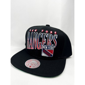 Pánská Kšiltovka New York Rangers Line Work Snapback Vntg