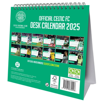 FC Celtic calendar de birou 2025