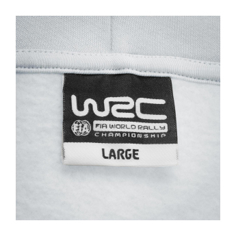 WRC championship hanorac de bărbați cu glugă Zipper Classic grey 2024