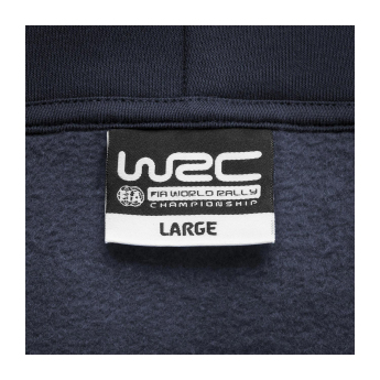 WRC championship hanorac de bărbați cu glugă Zipper Classic navy 2024