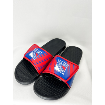 New York Rangers papuci de bărbați Legacy Velcro Sport Slide Slipper