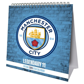 Manchester City calendar de birou 2025