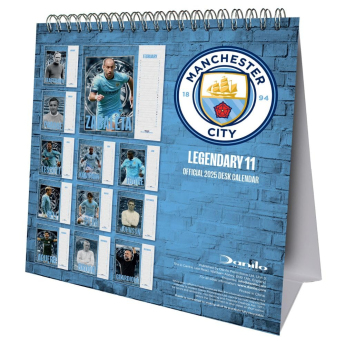 Manchester City calendar de birou 2025