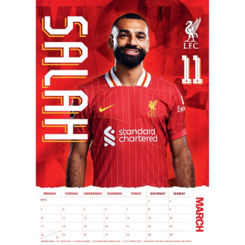 FC Liverpool calendar 2025