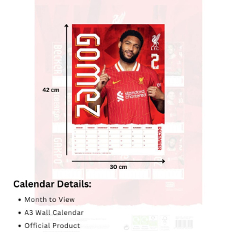 FC Liverpool calendar 2025