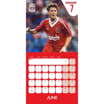 FC Liverpool calendar Legends Square 2025