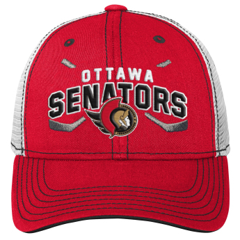 Ottawa Senators șapcă de baseball pentru copii Lockup Meshback Adjustable