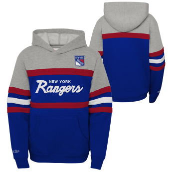 New York Rangers hanorac cu glugă pentru copii Head Coach Hoody