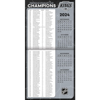 Los Angeles Kings calendar 2025 Wall Calendar