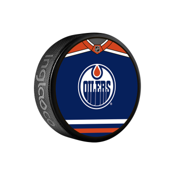 Edmonton Oilers puc Jersey Design Souvenir Collector Hockey