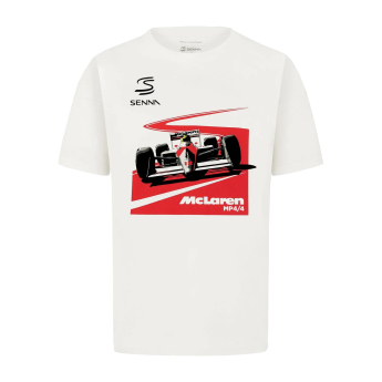 Ayrton Senna tricou de bărbați Graphic McLaren X Senna F1 2024