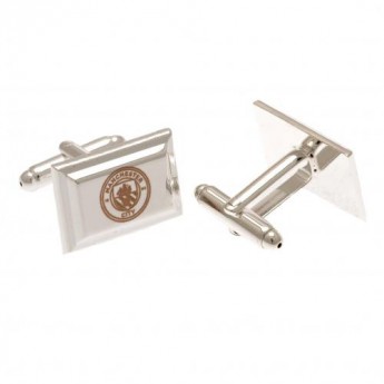 Manchester City butoni Silver Plated Cufflinks